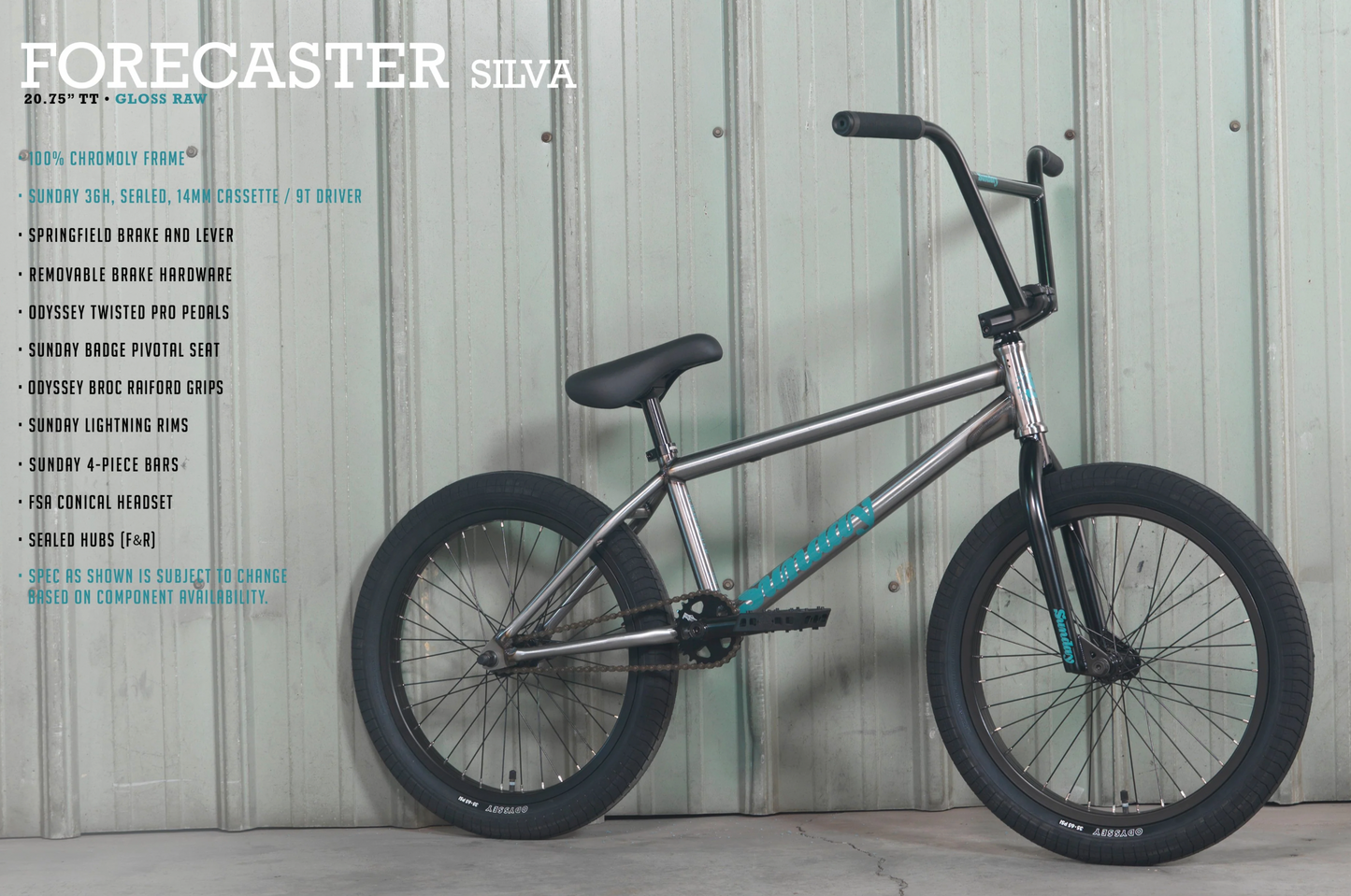 Sunday Forecaster Brett Silva Bikes